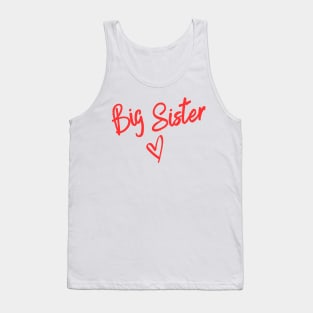 Big sister - boys valentines day - funny Tank Top